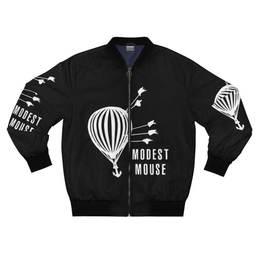 Modest Mouse "Good News for People Who Love Bad News" themed bomber jacket