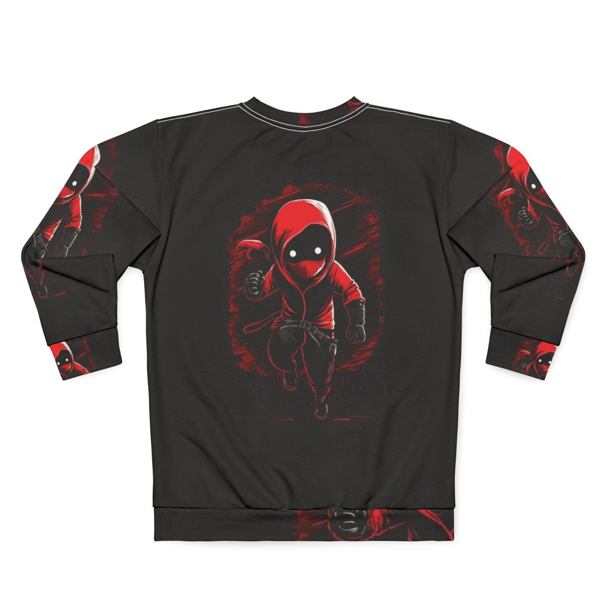 Squid Game Soldier Sweatshirt with Player 456 Character - Back