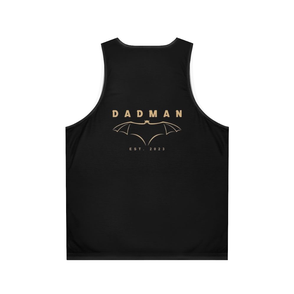 Superhero Dad Unisex Tank Top - Back