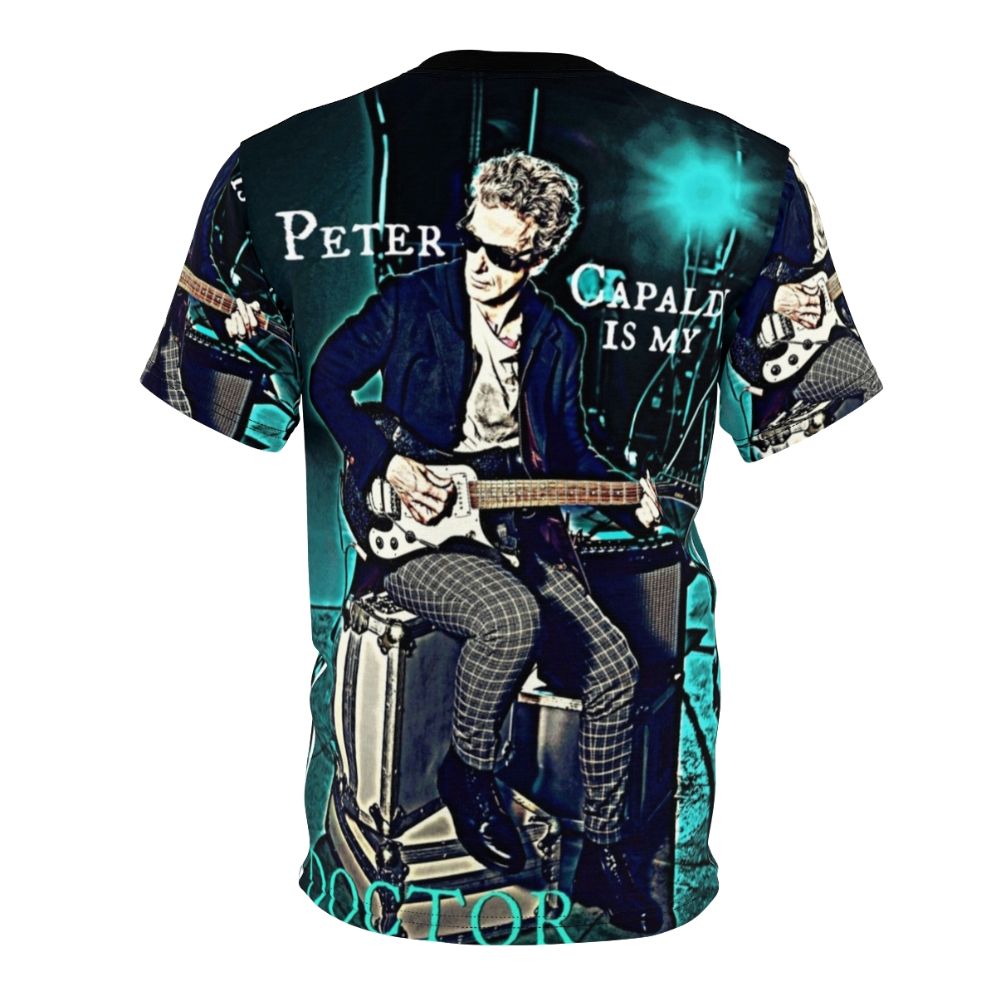 Peter Capaldi Inspired Doctor Who T-shirt - Back