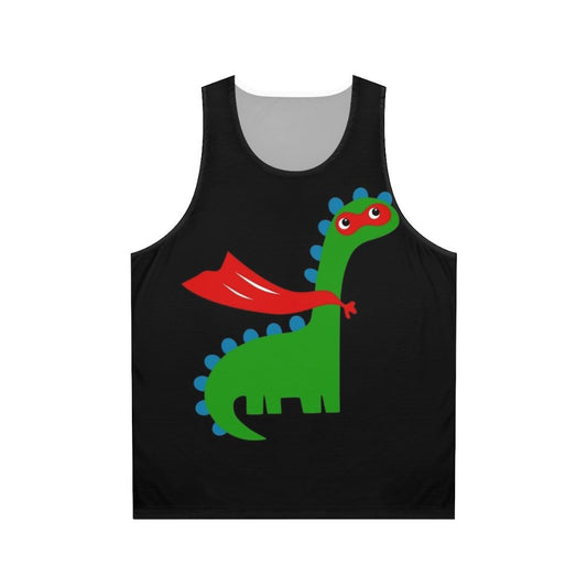 Dinosaur superhero graphic tee for kids