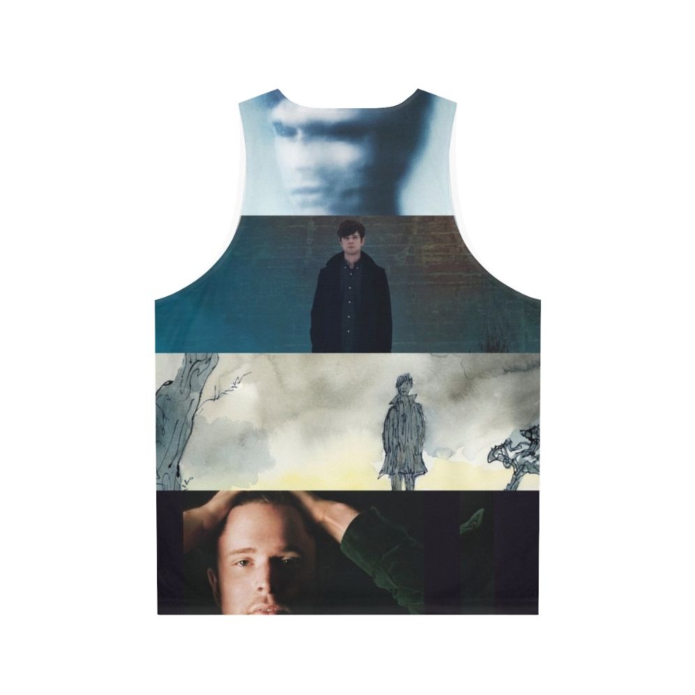 James Blake Albums Unisex Tank Top - Back