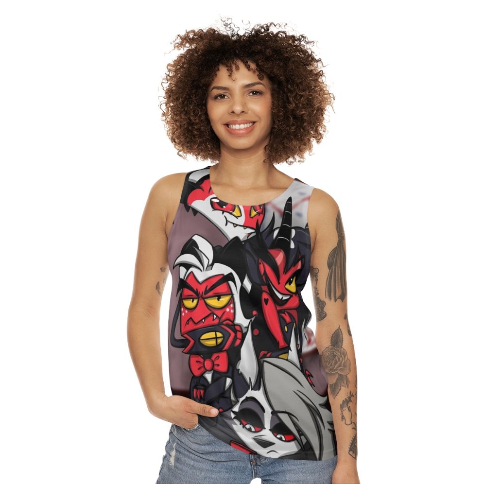 Helluva Boss Cartoon Unisex Tank Top - women