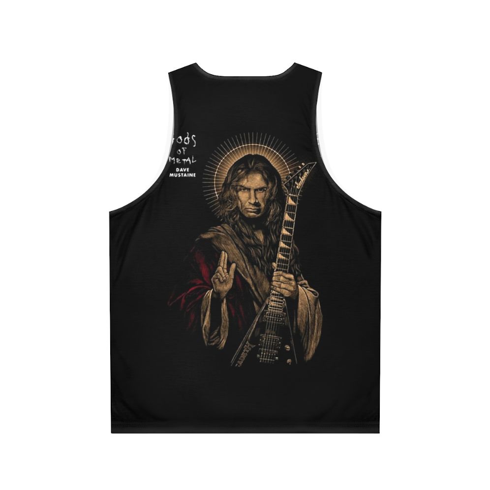 Vintage God of Metal British Band Tank Top - Back