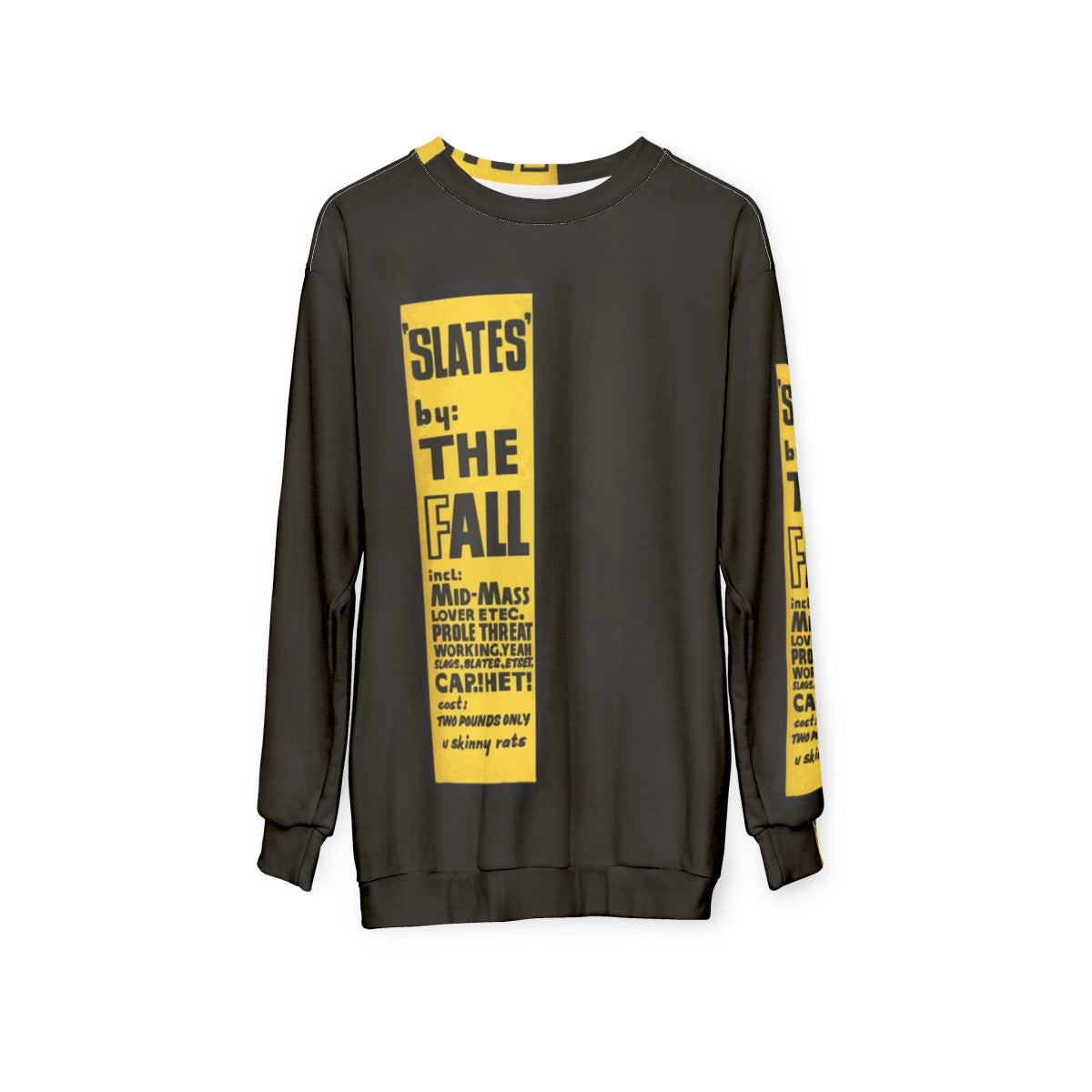 The Fall Band Mark E Smith Slates Sweatshirt - hanging