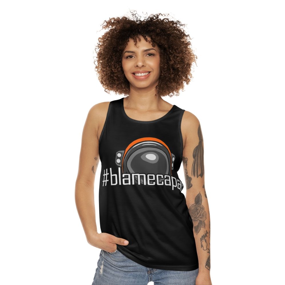 Unisex Blamecapac Tank Top for Space Engineers Fans - women