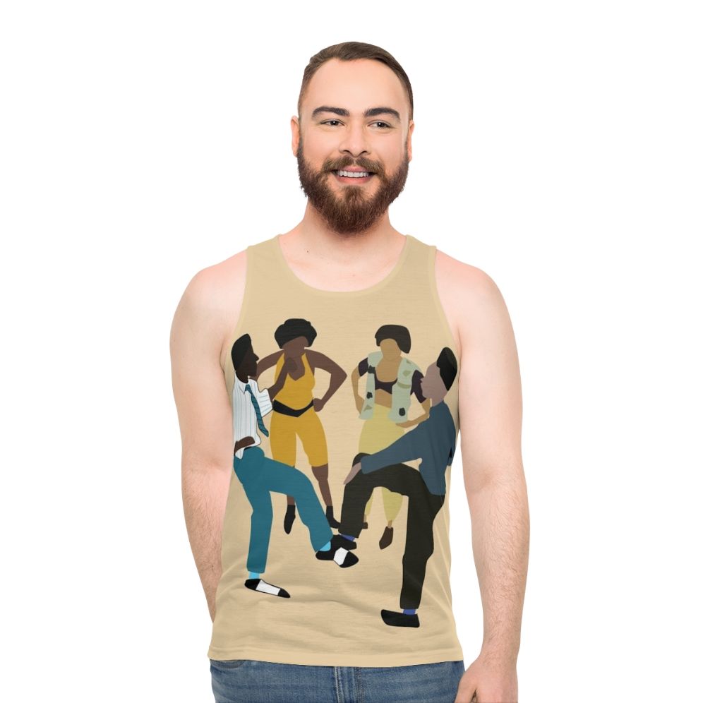 House Party Unisex Retro 90s Hip Hop Tank Top - men