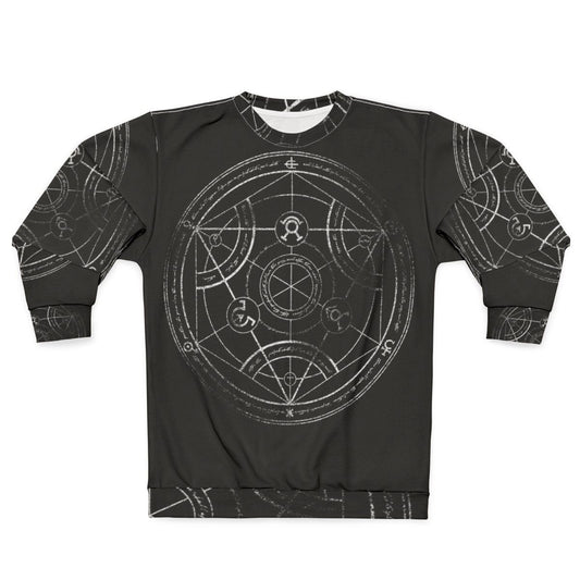 Fullmetal Alchemist Human Transmutation Circle Chalk Sweatshirt