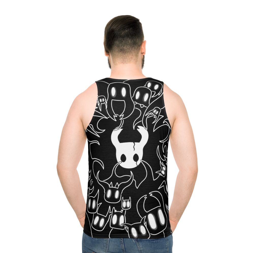 Hollow Knight Unisex Doodle Tank Top - men back