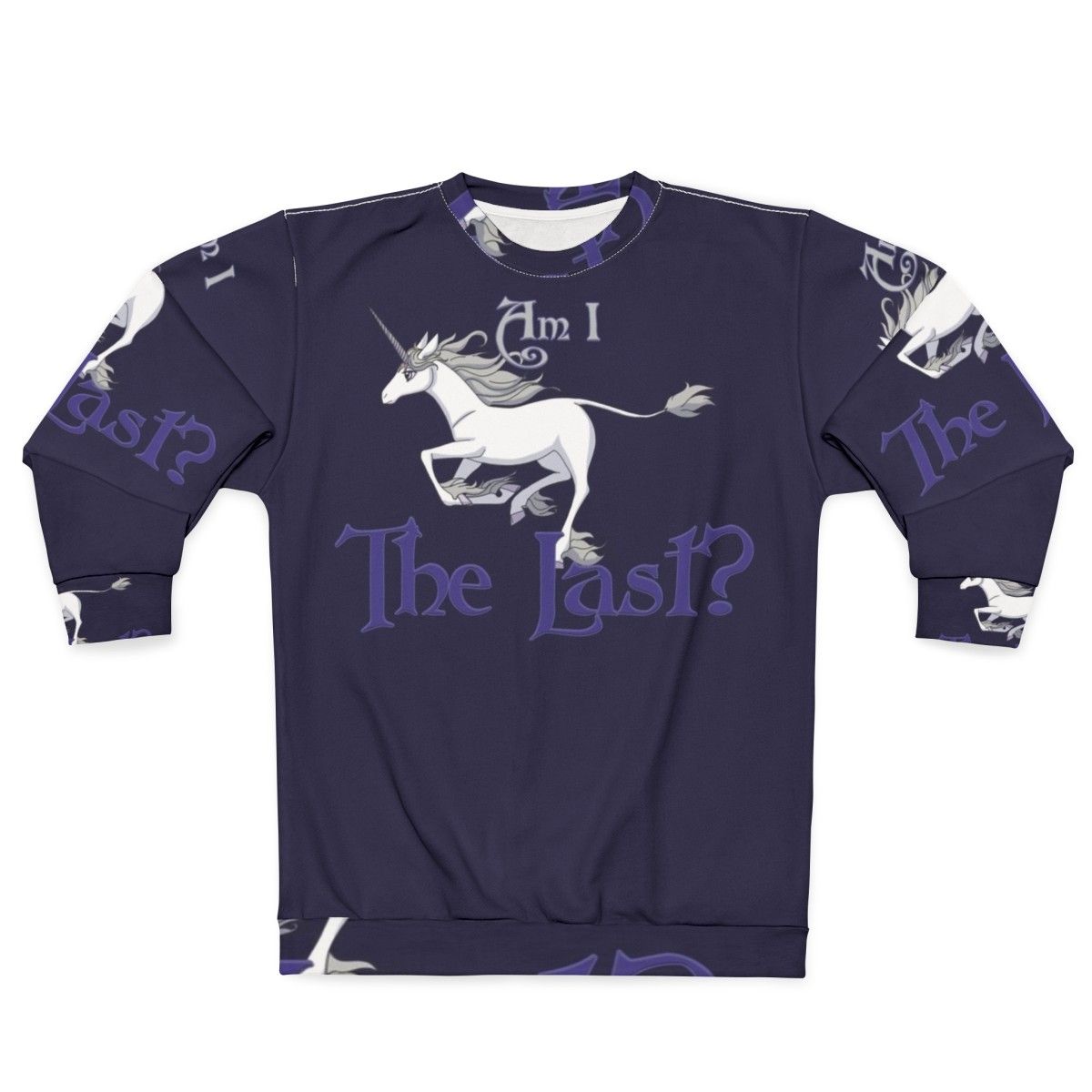 The Last Unicorn Graphic Sweatshirt Design