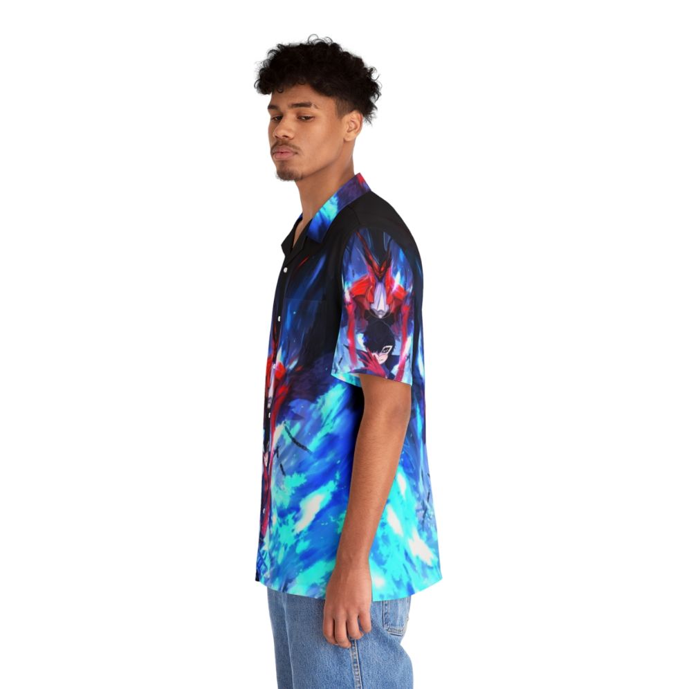 Persona 5 Joker Themed Hawaiian Shirt - People Left