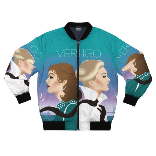 Vertigo Bomber Jacket featuring Hitchcock movie inspired design