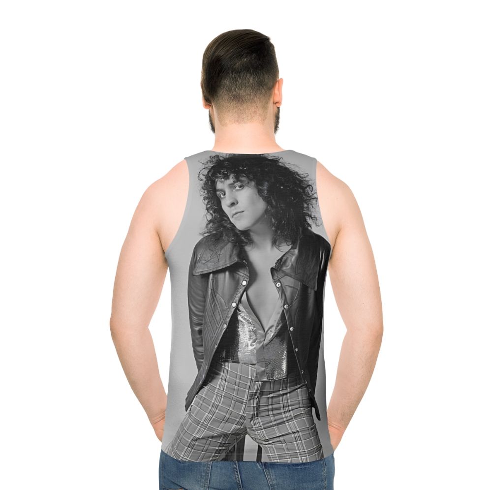 Marc Bolan Unisex Tank Top - men back