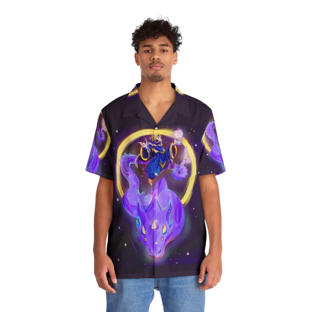 Terraria Lunatic Cultist Phantasm Dragon Hawaiian Shirt - People Front