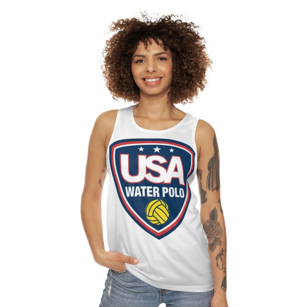 USA Water Polo Unisex Tank Top - women