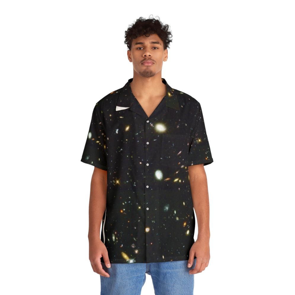 Hubble Deep Field Hawaiian Shirt - People Front