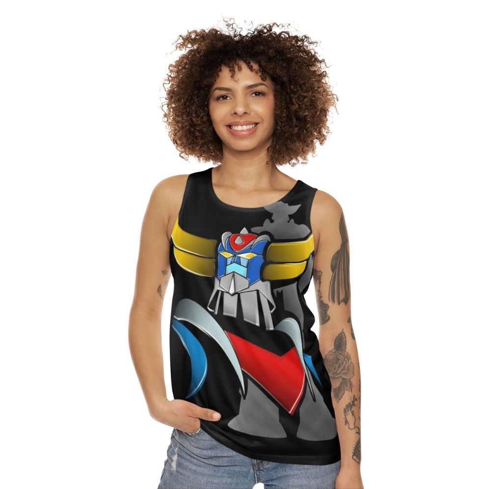 Vintage Goldorak Grendizer Anime Inspired Unisex Tank Top - women