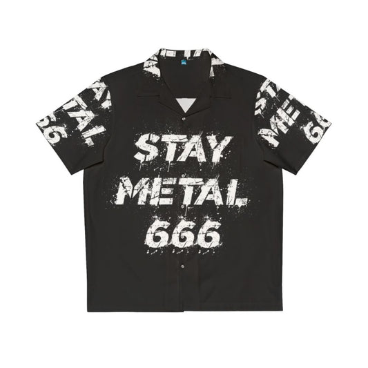 Heavy Metal 666 Black Death Thrash Hawaiian Shirt