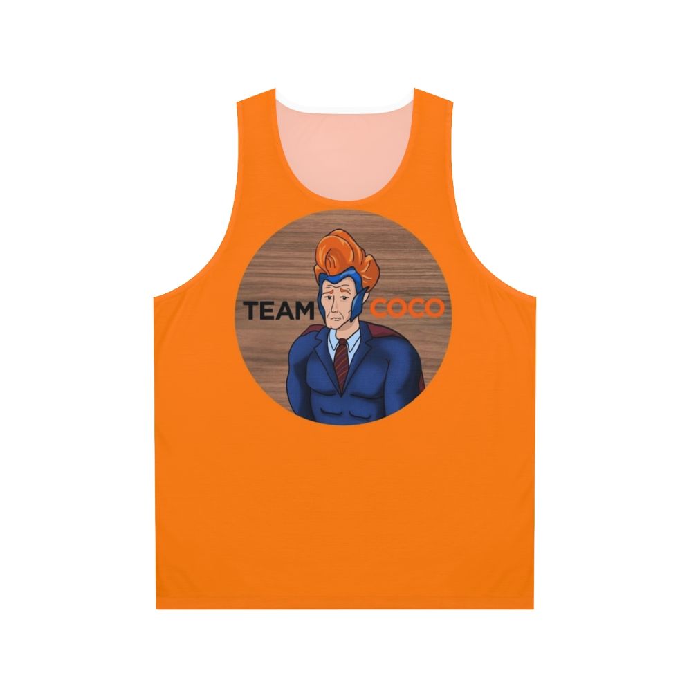 Conan O'Brien Inspired Unisex Team Coco Tank Top