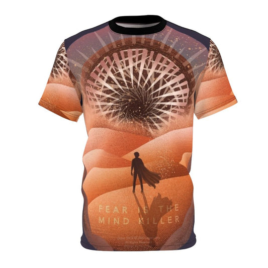 Dune-Inspired Desert Power Graphic T-Shirt