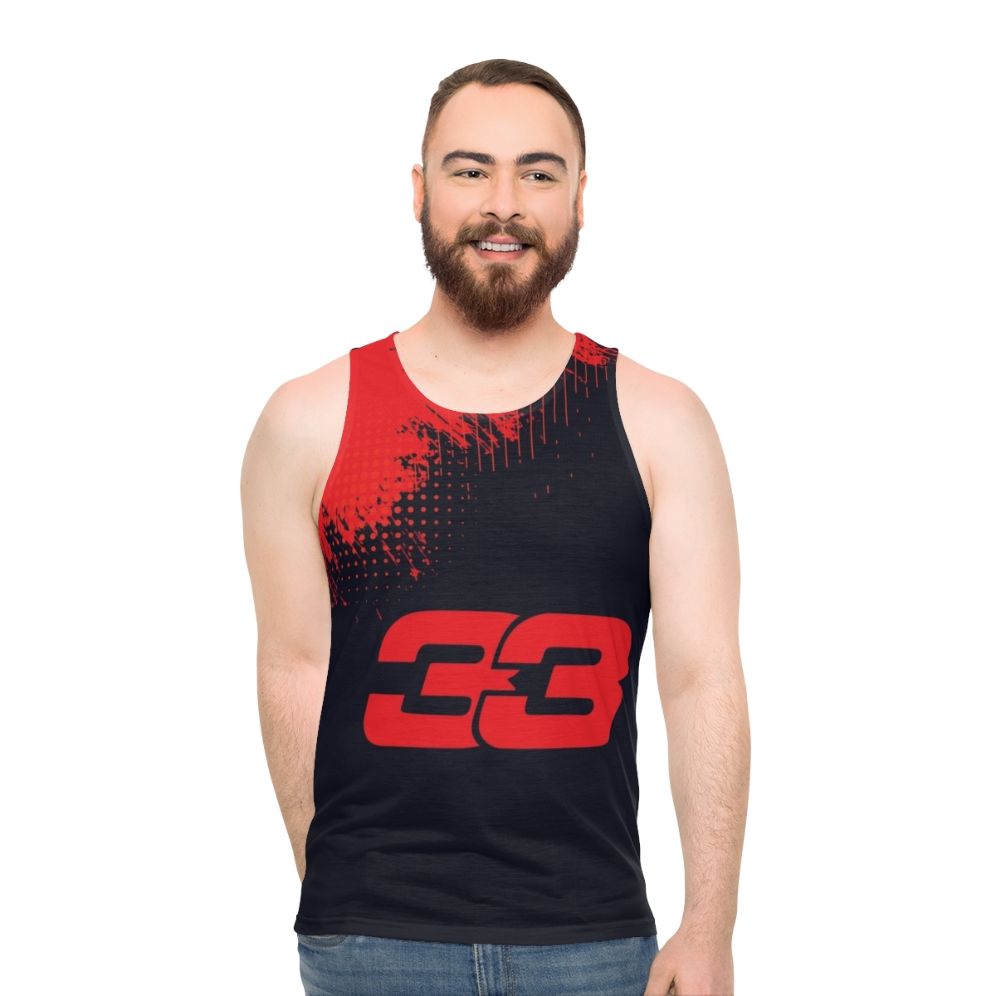 Formula One F1 Max Verstappen 33 Unisex Tank Top - men