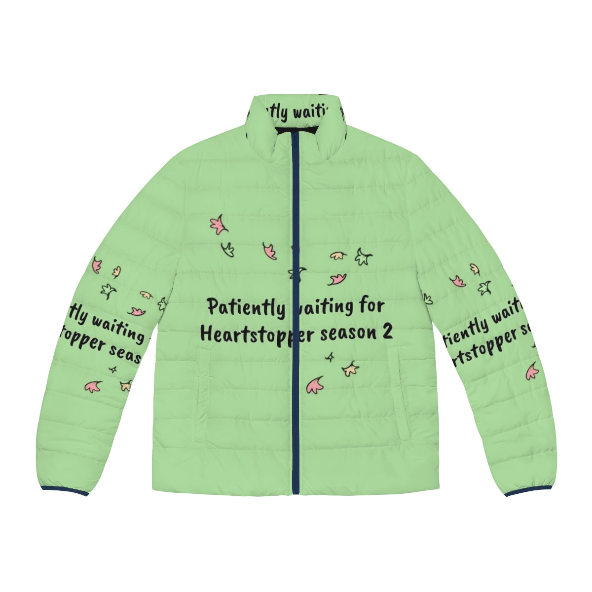 Heartstopper Season 2 Puffer Jacket featuring Nick and Charlie