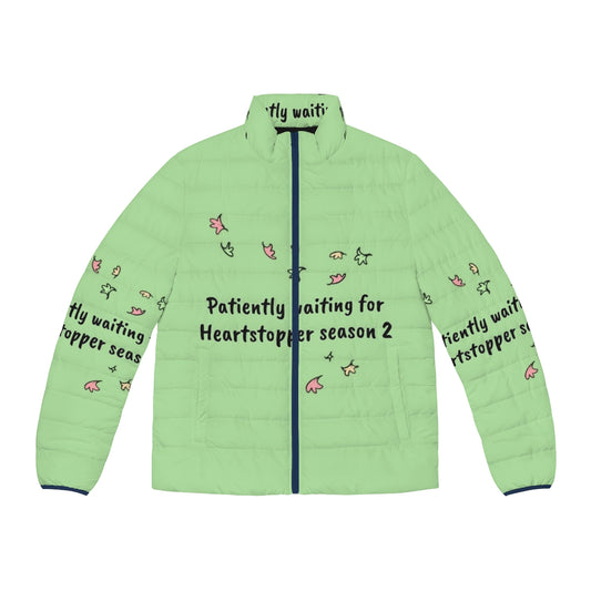 Heartstopper Season 2 Puffer Jacket featuring Nick and Charlie