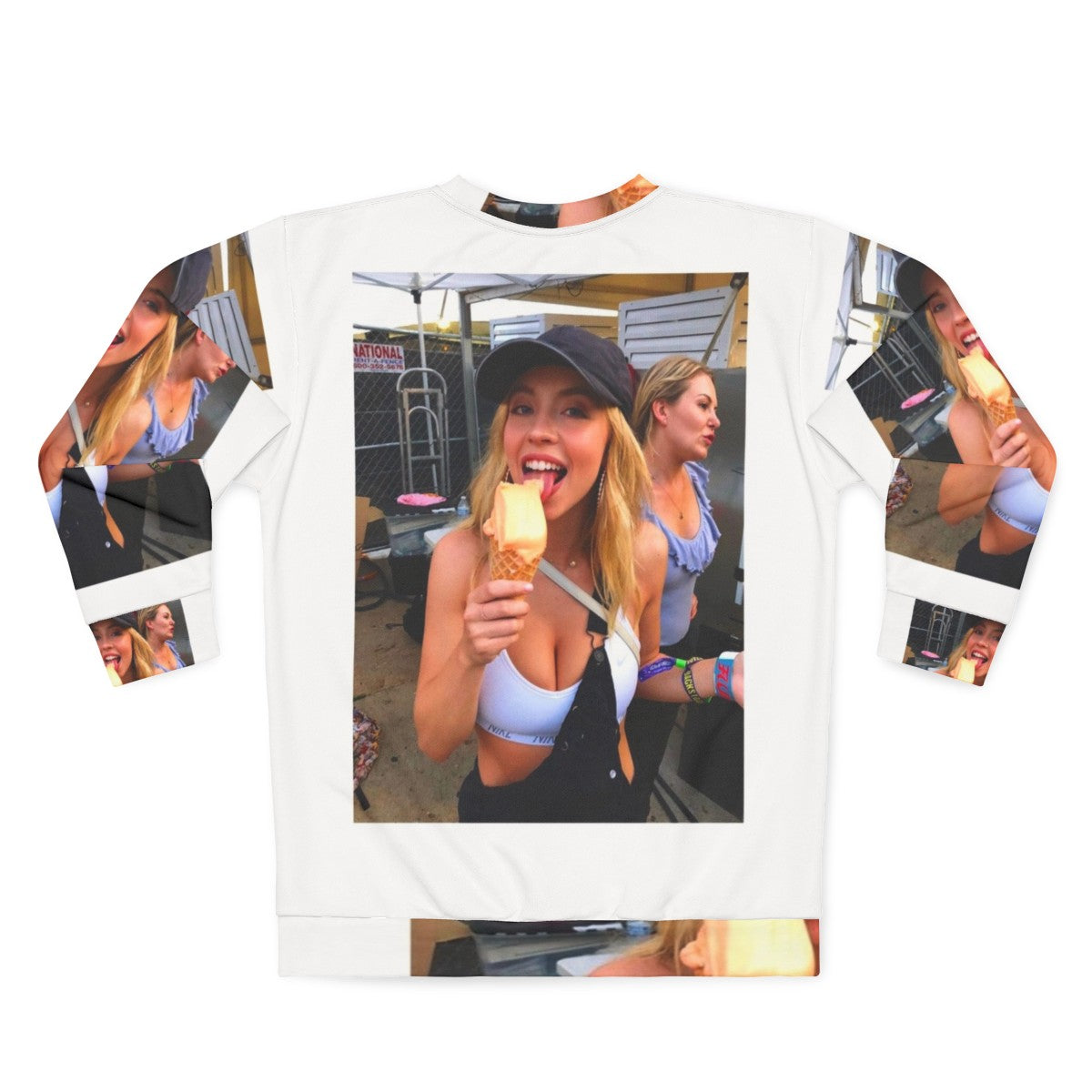 Sydney Sweeney Sweatshirt - Inspired by HBO's Euphoria - Back