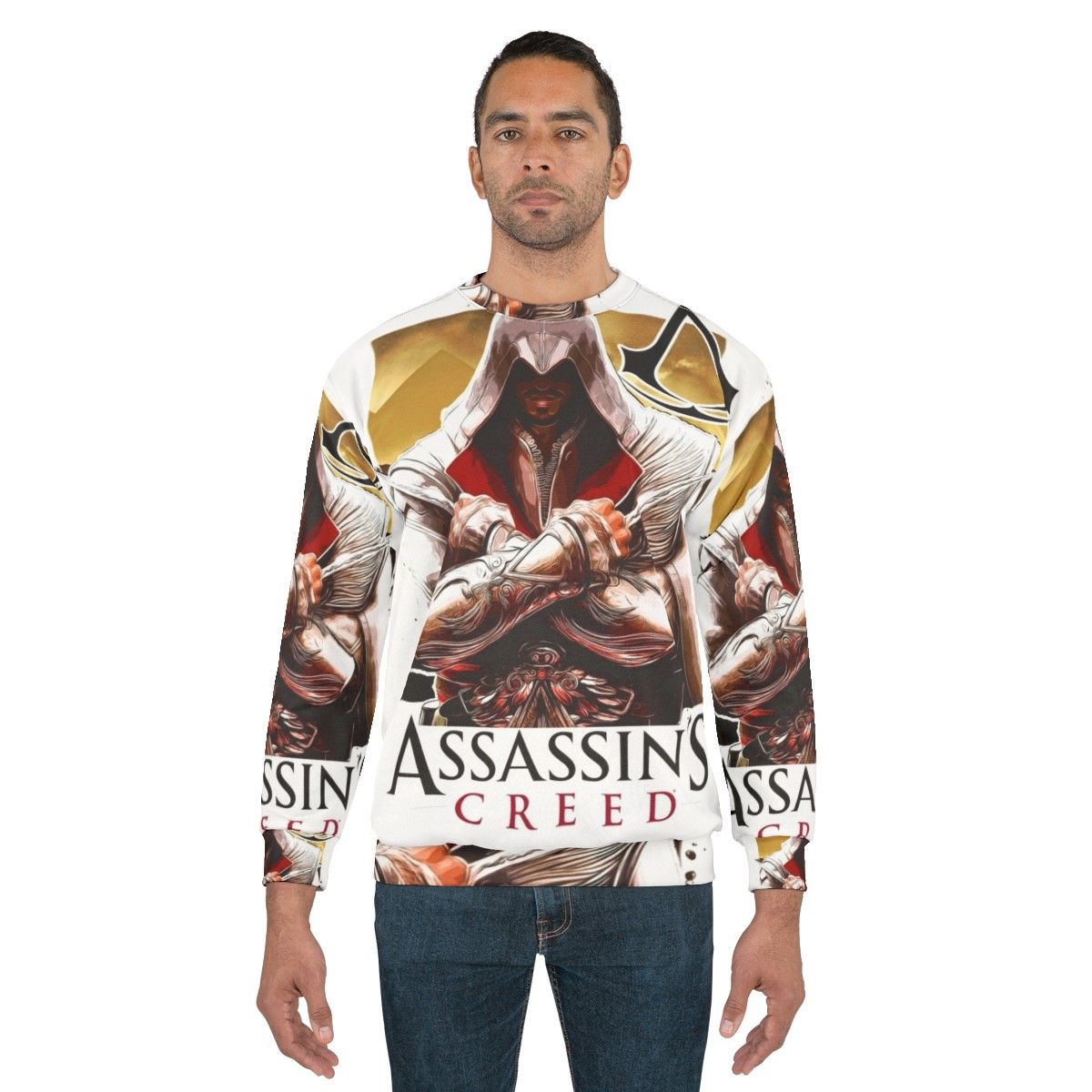 Assassins Creed Sweatshirt featuring the iconic Assassins Creed logo - men