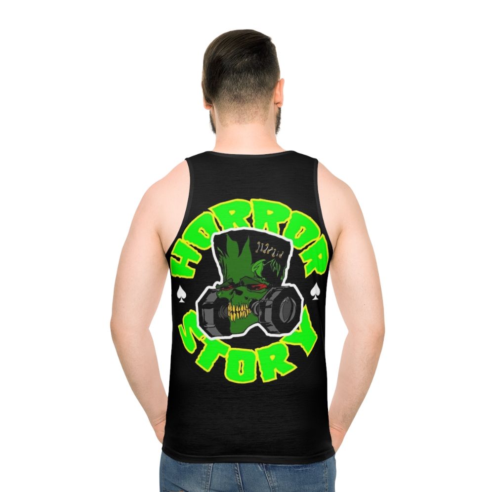 Horror Story Unisex Tank Top - men back