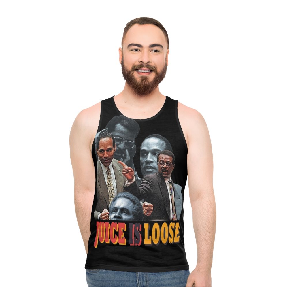 Juice Is Loose Vintage 90s Unisex Tank Top - men