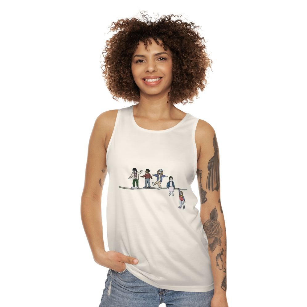 Stranger Things The Acrobat and The Flea Unisex Tank Top - women