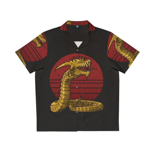 Vintage Legendary Dragon Snake Hawaiian Shirt