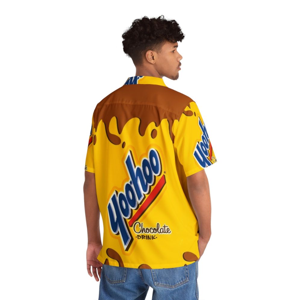 Yoohoo Chocolate Milk Hawaiian Shirt - People Back