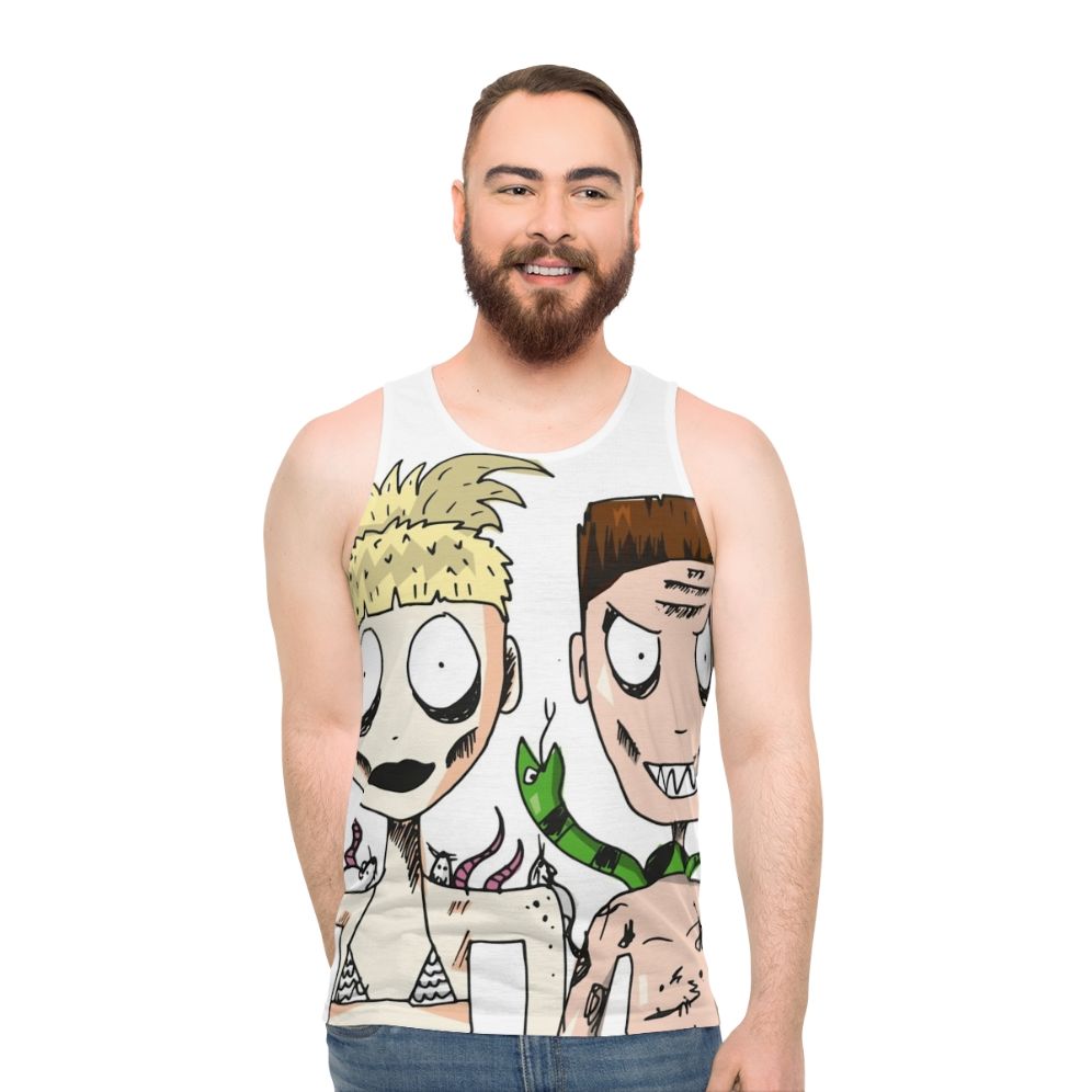 Die Antwoord Yolandi & Ninja Unisex Tank Top - men