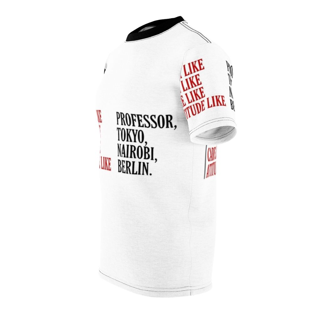 Fans Homage La Casa De Papel Inspired T-shirt - Money Heist Themed Apparel - men left