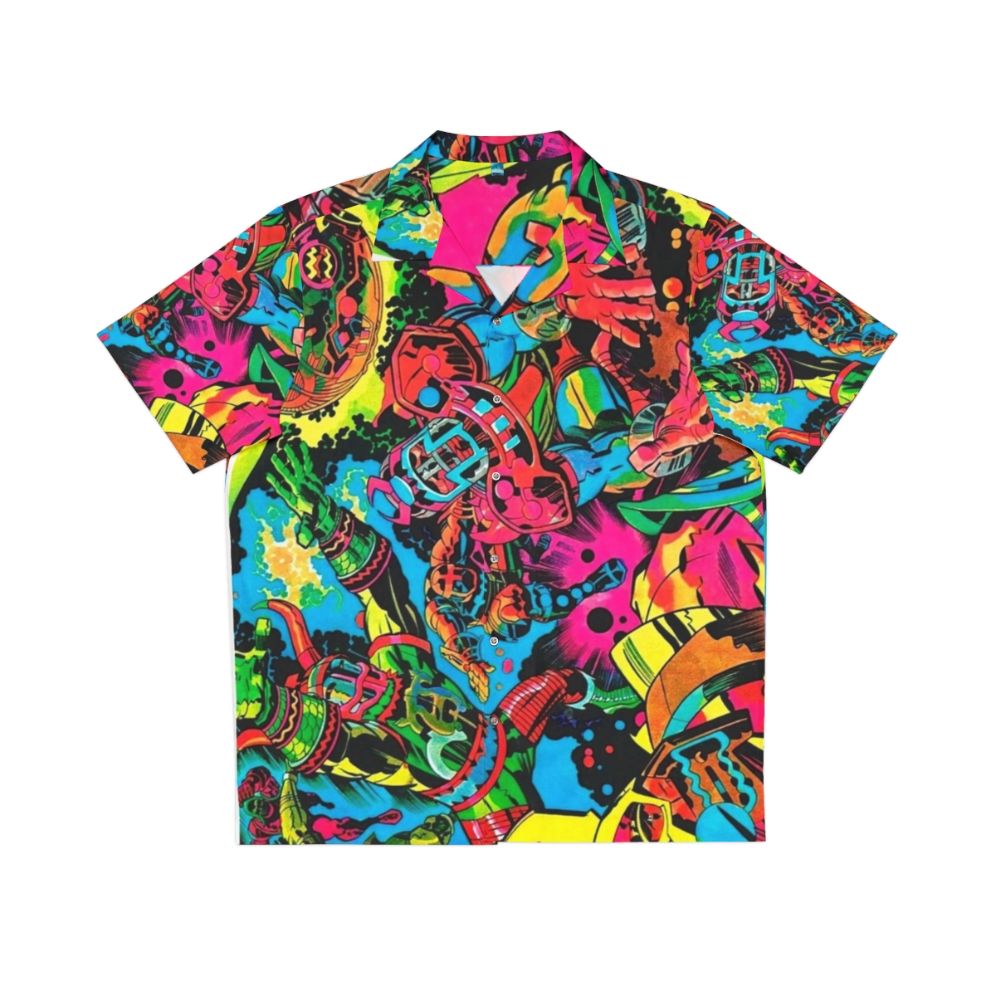 Kirby Hawaiian Shirt 2 - Retro Comic Pop Art Graphic Tee