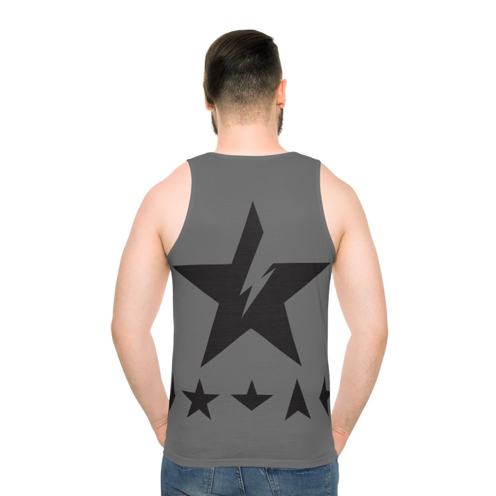 Blackstar Ziggy Stardust Unisex Tank Top - men back