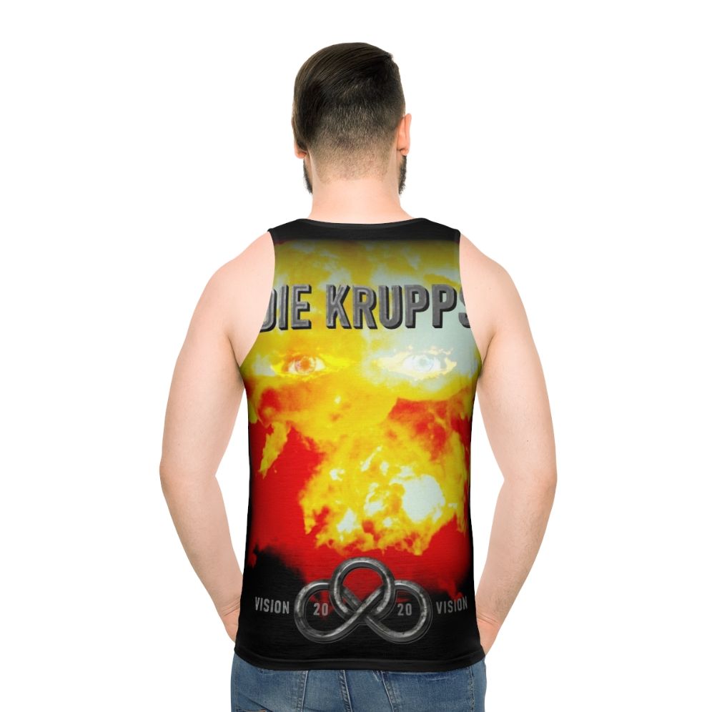 Die Krupps 20 20 Vision Unisex Tank Top - men back