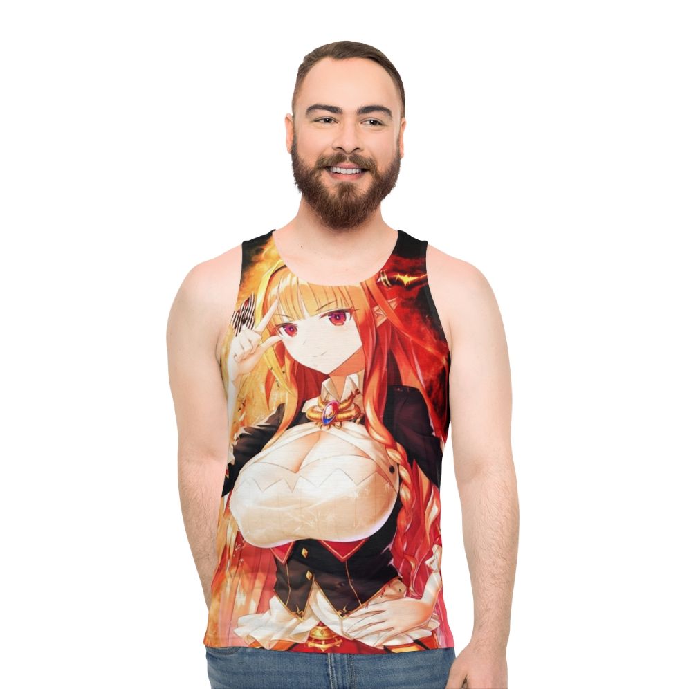 Hololive Kiryu Coco Unisex Anime Tank Top - men