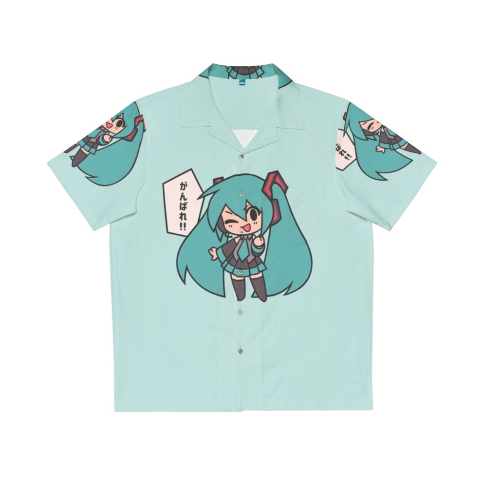 Hatsune Miku Chibi Kawaii Hawaiian Shirt