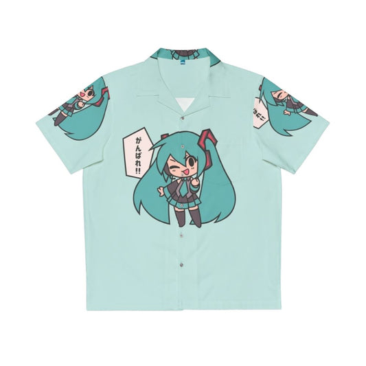 Hatsune Miku Chibi Kawaii Hawaiian Shirt