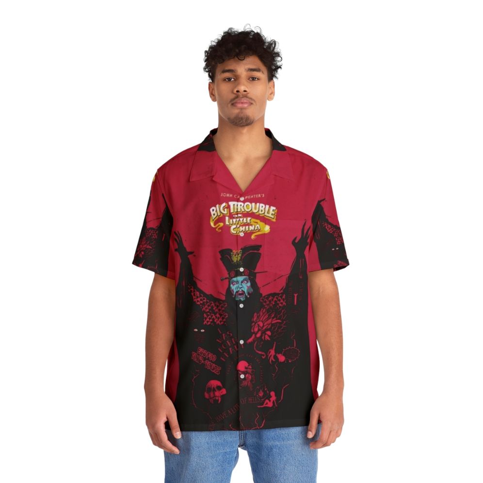 Big Trouble In Little China inspired Hawaiian shirt - People Front