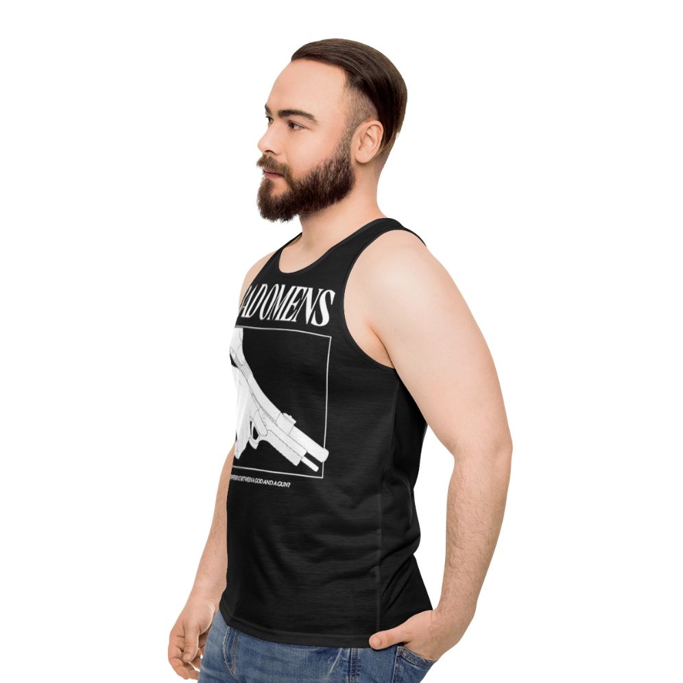 Castlevania inspired active unisex tank top - men side