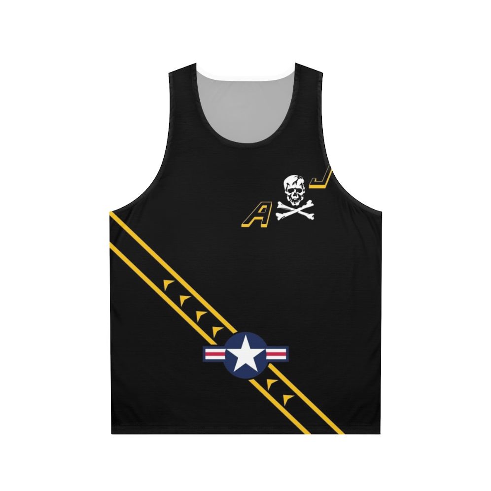 VF84 Jolly Rogers Unisex Military Aircraft Tank Top