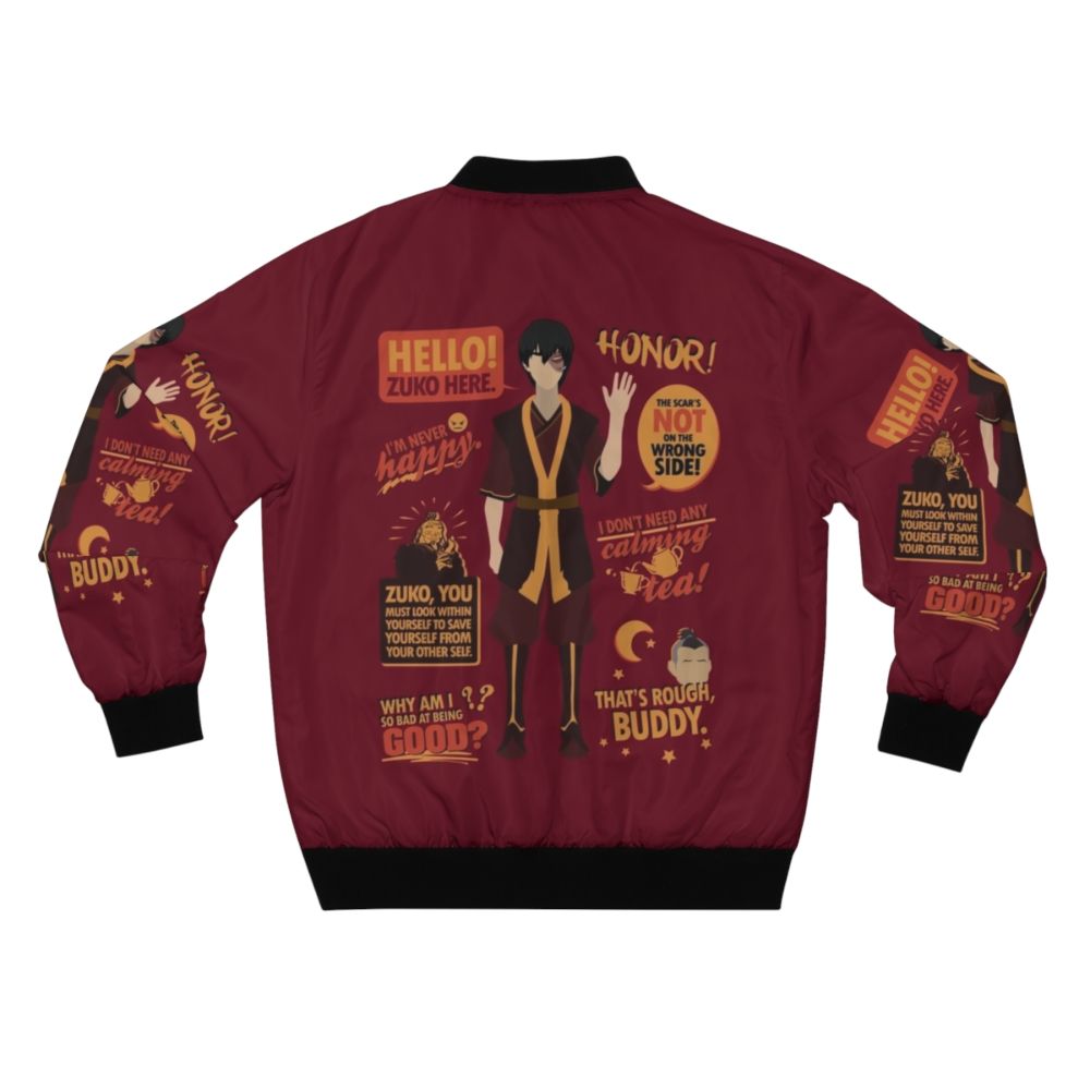 Avatar: The Last Airbender "Zuko" Bomber Jacket - Back