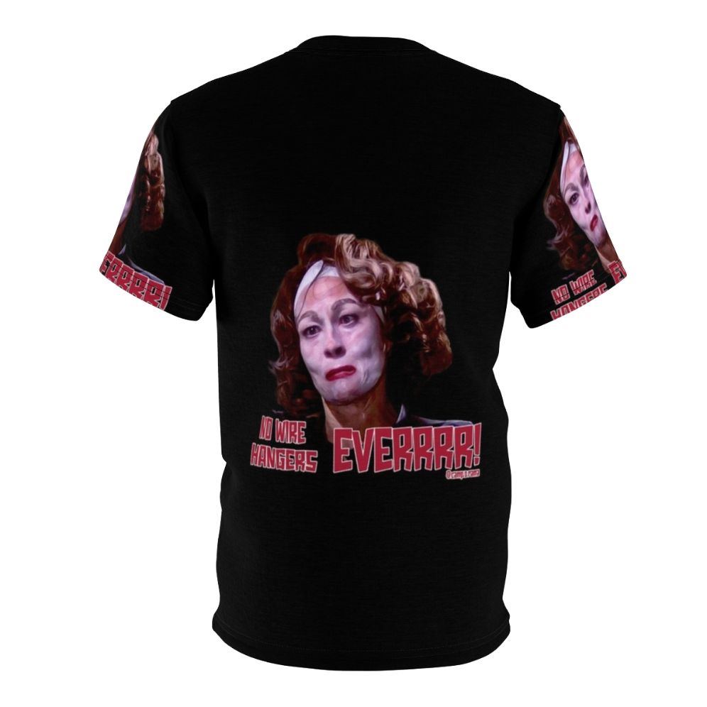 Mommie Dearest inspired t-shirt featuring a stylized portrait - Back