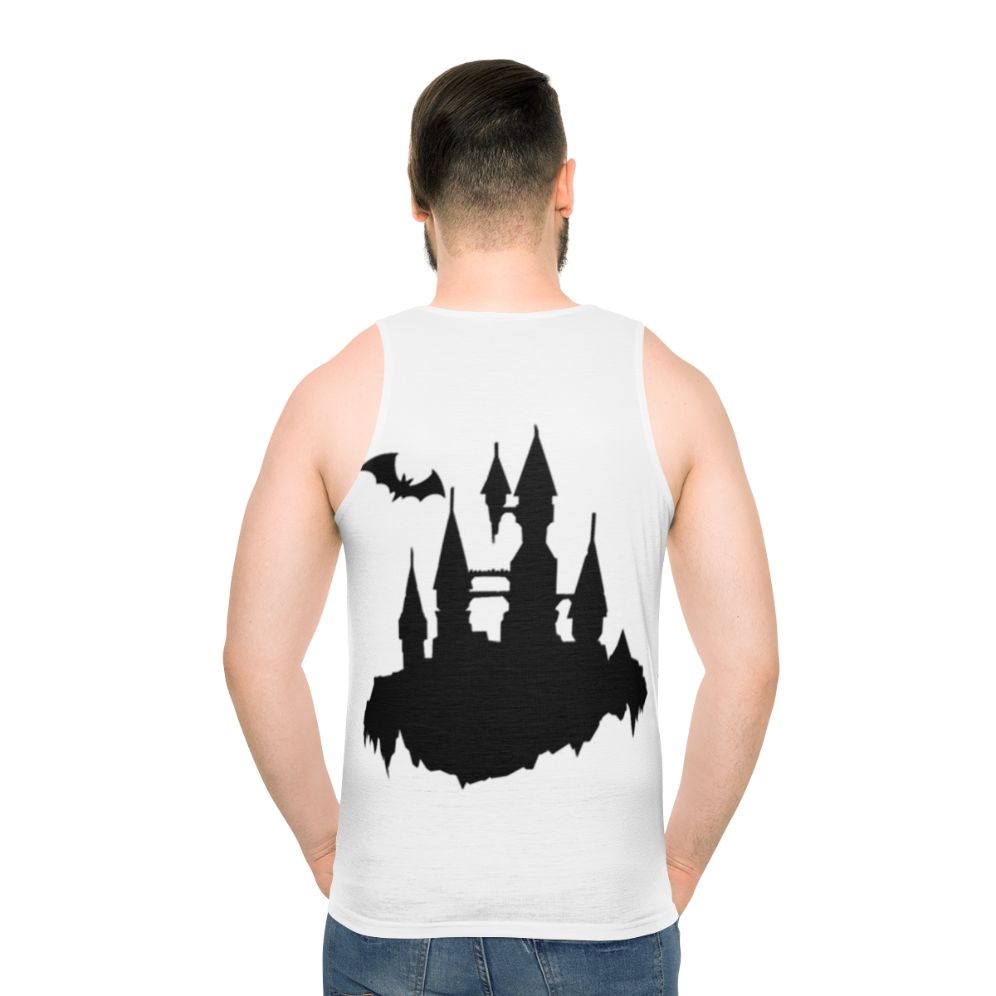 Classic Castlevania Unisex Tank Top - men back