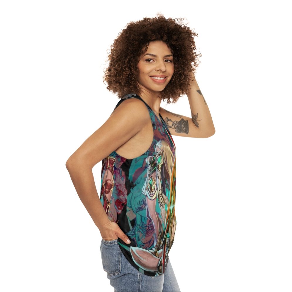 Xenoblade Chronicles 2 & 3 Team Unisex Tank Top - women side