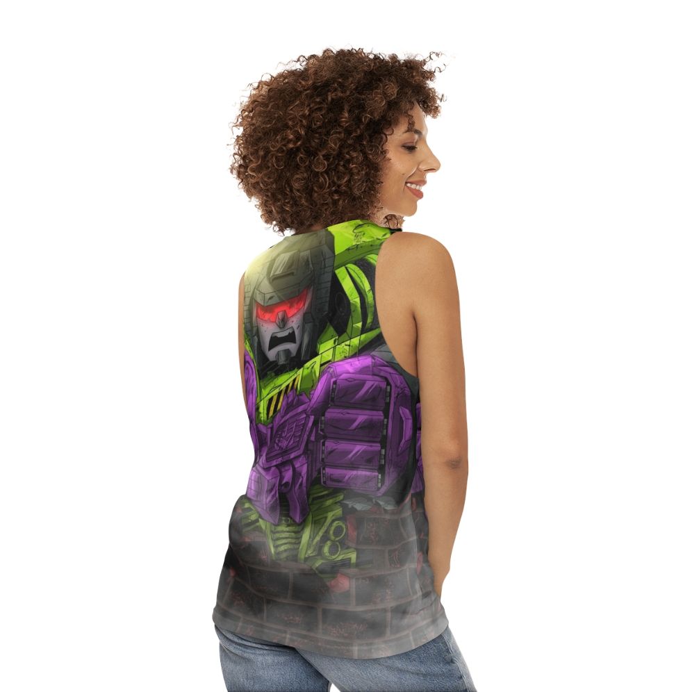 Transformers Devastation Unisex Tank Top - women back